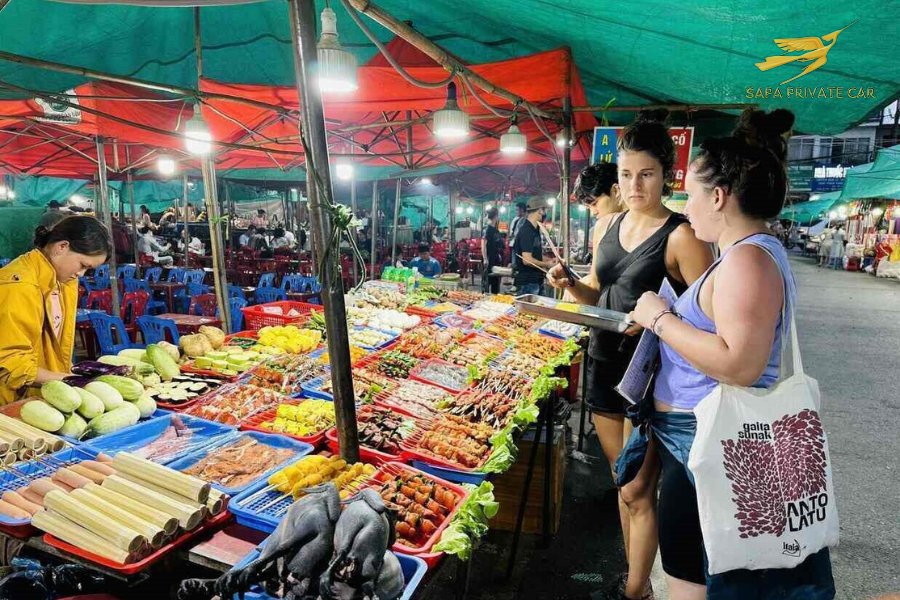 Sapa Night Market - Sapa Private Car