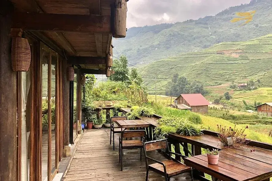 Lee House Homestay coffee – a famous homestay-cafeteria spot in Ta Van, Sapa