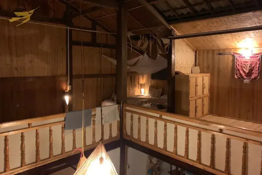 Luckydaisy Buffalo House simulating local wood houses